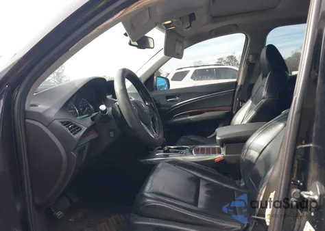 2015 Acura Mdx from USA, damaged, VIN 5FRYD3H26FB013553